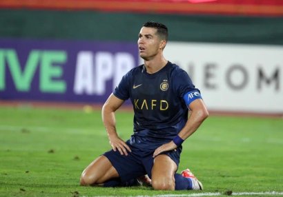 Ronaldu göz yaşlarına hakim ola bilmədi - FOTO