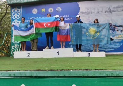 Azərbaycan avarçəkənləri Qazaxıstanda 8 medal qazandılar