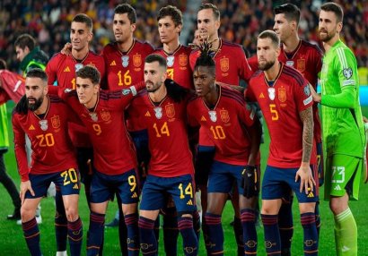 AÇ-2024: İspaniya millisinin yekun heyəti açıqlandı