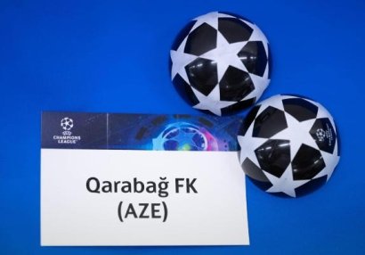 ÇL: "Qarabağ"ın rəqibi bilindi