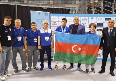 Azərbaycan idmançısı Avropa birinciliyinin qalibi oldu