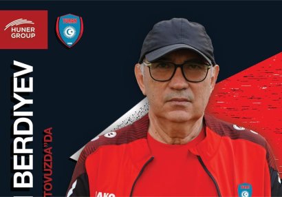 Kurban Berdıyev “Turan Tovuz”da️ - RƏSMİ