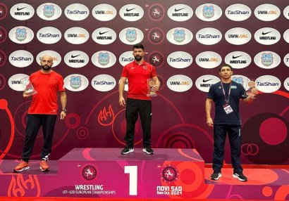Azərbaycan millisi Avropa çempionatında 3-cü yeri tutdu