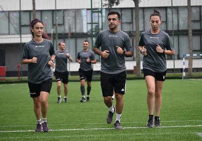 Hakimlər növbəti mövsümə belə hazırlaşırlar - FOTOLAR