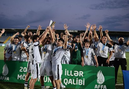 AFFA U-16 Liqasının mükafatçıları bəlli oldu