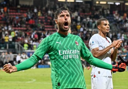"Milan"ın qapıçısı oteldə özünə xəsarət yetirdi - İtaliya nəhəngi əl-ayağa düşdü