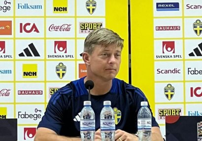 "Fernandu Santuşun komandaları müdafiə futbolu oynayır" -İsveç millisinin baş məşqçisi