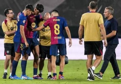 Flikin xəstəxanada ziyarət etdiyi futbolçuya "xüsusi hədiyyə"si nə olub?