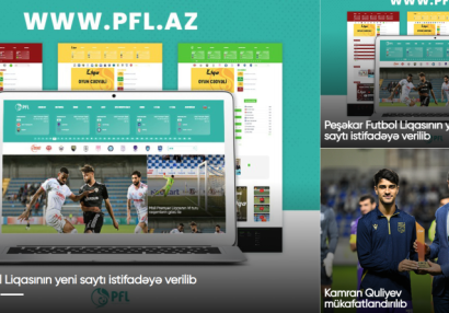 PFL-in yeni saytı istifadəyə verildi