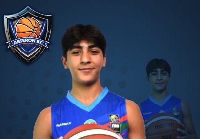 "Abşeron"da 16 yaşlı basketbolçu