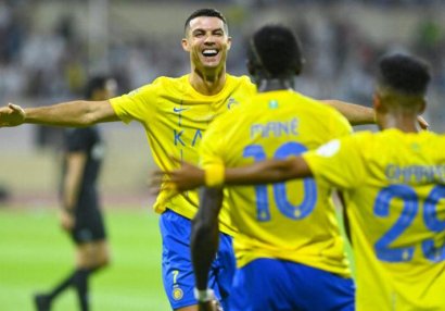 Ronaldu 905-ci qolunu vurdu, "Əl-Nəsr"...