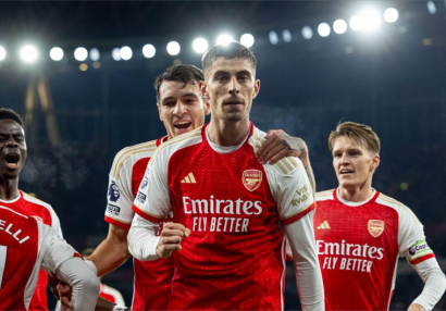 "Arsenal" 400-ə çatdı - "Topçular" Premyer Liqa tarixində bunu bacaran 2-ci komandadır