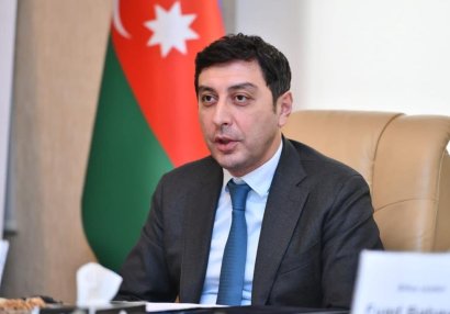 Fərid Qaybov Aksunu qəbul etdi