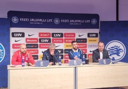 "Estoniya ilə matçda 3 xal qazanacağımıza inanıram" - Abbas Hüseynov