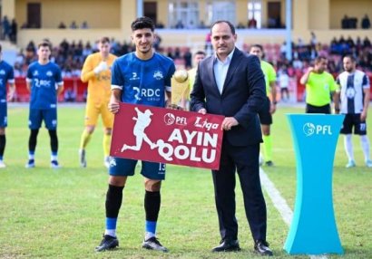 PFL ayın qolunun müəllifini mükafatlandırdı - VİDEO
