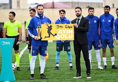 II Liqada "Ayın qolu" layihəsinin ilk qalibi mükafatlandırıldı