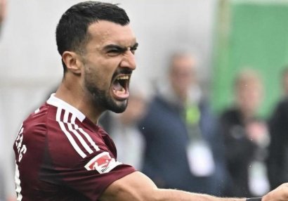 Emrelinin maksimal sürət həddi bilindi - O, 2-ci Bundesliqada ikincidir