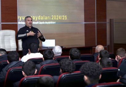 "Qarabağ"ın akademiyasının komandaları üçün seminar