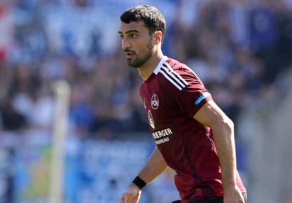 Mahir Emreli oynadı, "Nürnberq" uduzdu