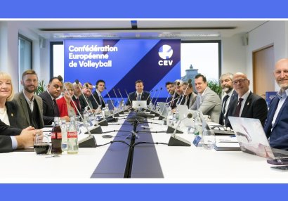 AVF rəsmisi CEV-in İdarə Heyətinin iclasında
