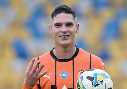 Ukraynanın ən yaxşı futbolçusu açıqlandı
