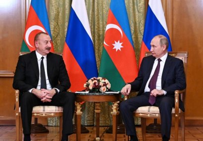 Putin Azərbaycan Prezidentinə zəng etdi, təyyarə qəzasına görə üzr istədi