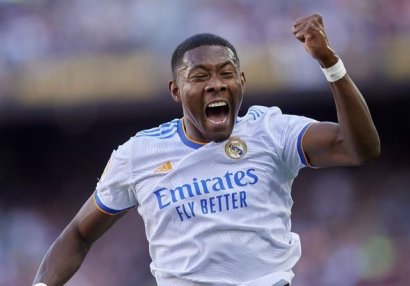 David Alaba 1 ildən sonra sıraya döndü