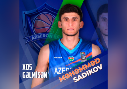 "Şəki"nin sabiq basketbolçusu "Abşeron"a qoşuldu