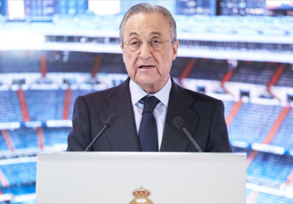 Florentino Peres yenidən “Real”ın prezidenti seçildi