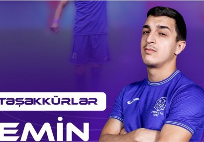 "Şamaxı"dan ayrılan futbolçu bu kluba keçdi