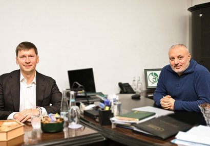 Latviya Virsliqasının prezidenti Peşəkar Futbol Liqasının qonağı oldu