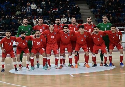 AÇ: Azərbaycan seçməsi Xorvatiyaya böyük hesabla uduzdu