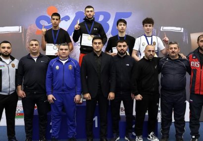 Sumqayıt boksçularından 4 medal - FOTO