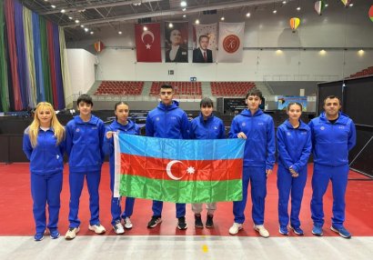 Azərbaycanın stolüstü tennisçiləri beynəlxalq turnirə qatıldılar
