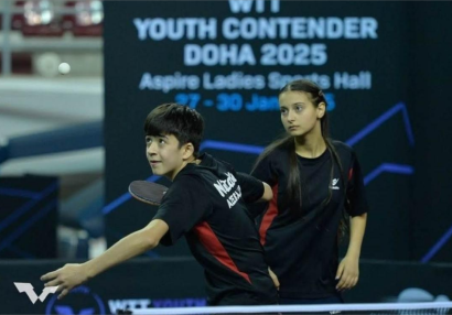 Stolüstü tennisçilərimiz beynəlxalq yarışın finalına yüksəldilər
