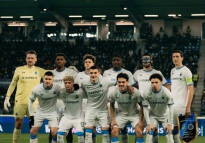 "Brügge" bir oyunda iki tarix yazdı