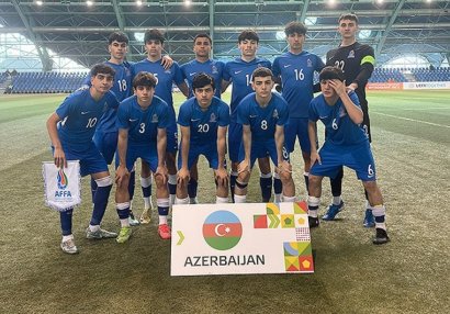 U-17 Qazaxıstanı məğlub etdi