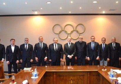 Milli Olimpiya Komitəsində WAKO rəhbərliyi ilə görüş keçirildi
