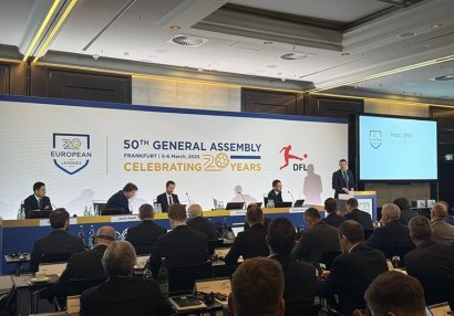 PFL rəsmisi Avropa Liqalarının 50-ci Baş Assambleyasında iştirak edib