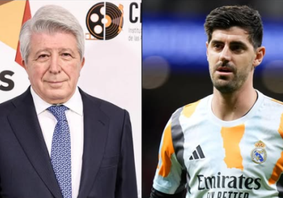 "Kurtua ağzını yummalıdır" - "Atletiko Madrid"in prezidenti