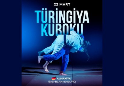 Azərbaycan cüdoçuları Türingiya Kubokuna qatılacaqlar