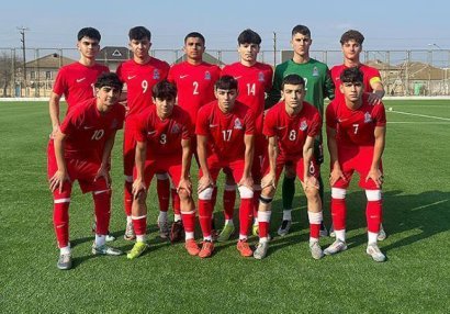 Azərbaycanın U-17 millisi Belarusa qarşı
