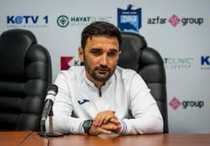 "Şamaxı"nın məşqçisi "Zirə"yə məğlubiyyətdən nə danışdı?