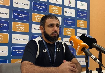 "Futbolçularım ilk saniyədən sona qədər qorxmadılar" - Rəşad Sadıqov