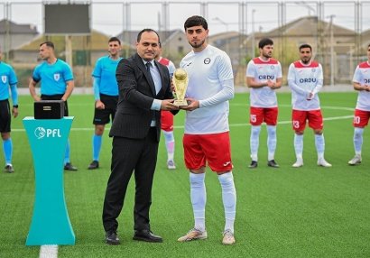 "Ayın qolu" layihəsinin qalibi mükafatlandırılıb