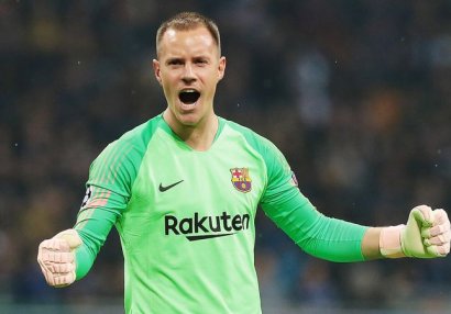 "O, tarixin ən yaxşı futbolçusudur" - Mark-Andre ter Ştegen