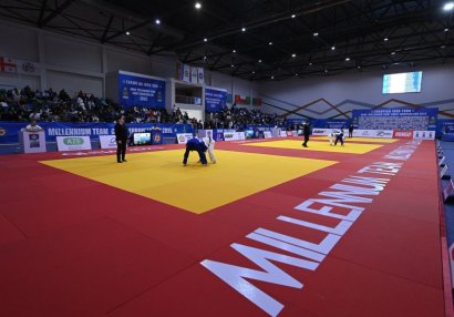 Azərbaycan cüdoçularından ilk gündə 12 medal