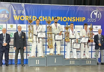 Azərbaycan karateçilərindən dünya çempionatında 4 medal