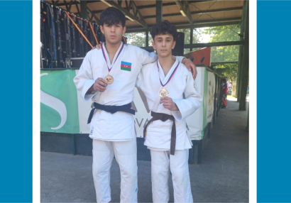 Azərbaycan cüdoçularından Sloveniyada 2 medal qazandılar