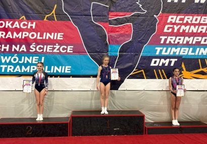 Gimnastlarımız Polşada 17 medal qazandılar